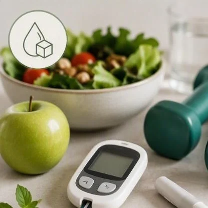 Programa de nutrición clínica para diabetes y salud metabólica